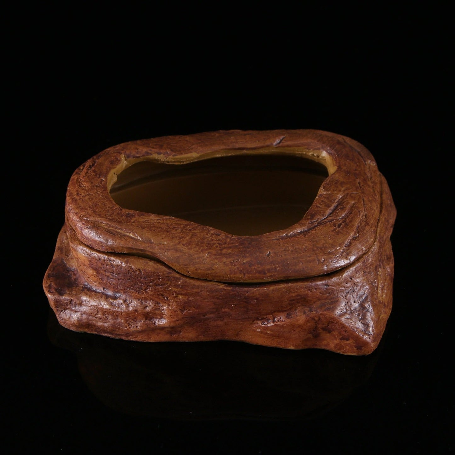 Water grass landscaping pet turtle food basin fish tank ornaments