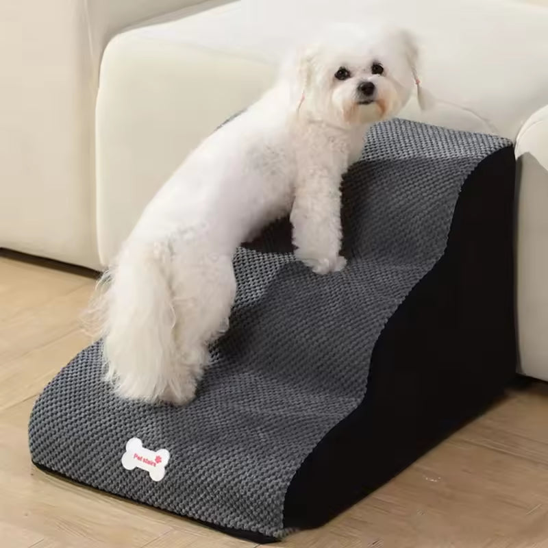 Pet slope stairs anti slip and wear-resistant removable and washable sponge steps - Purrfect Pet Kingdom