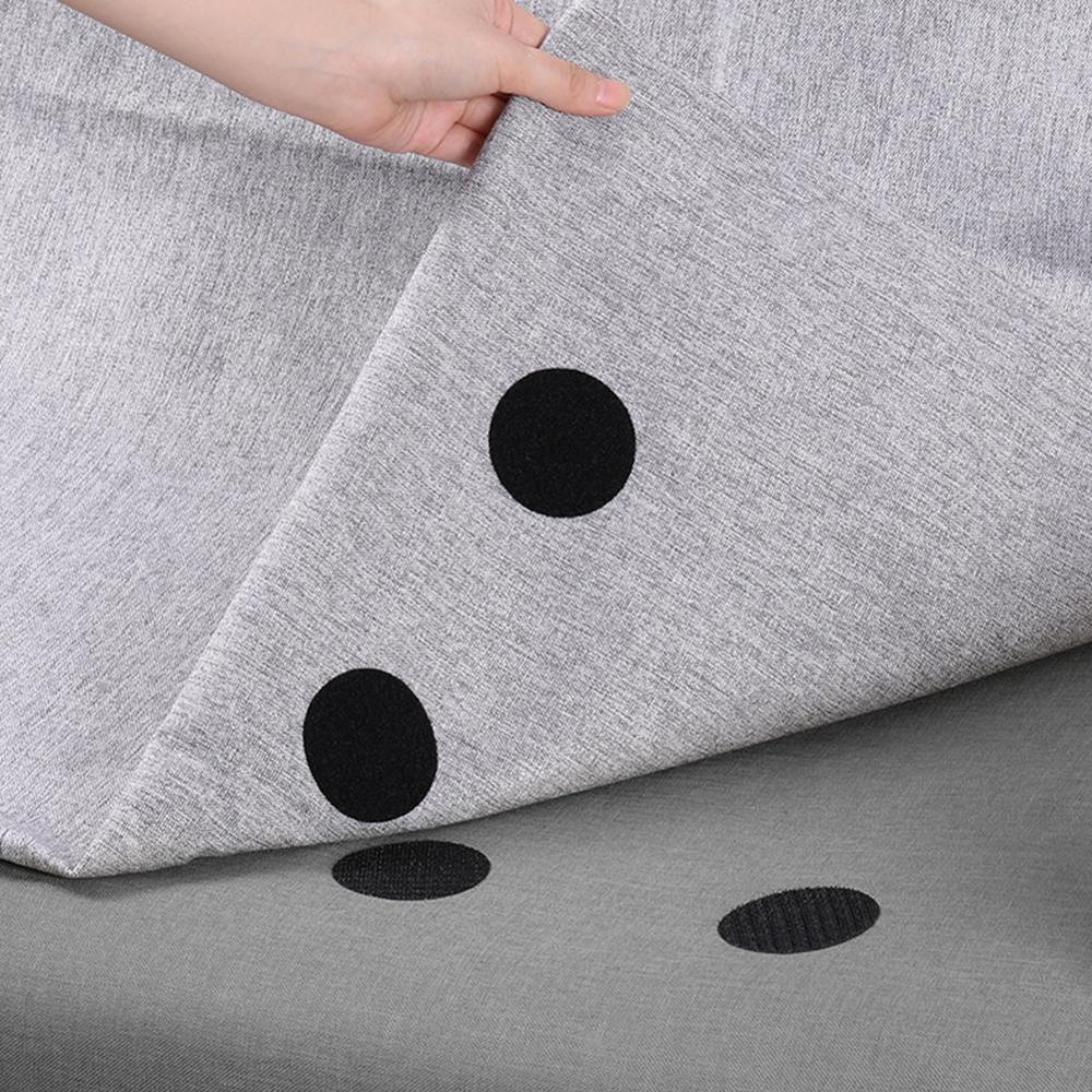 5 Pairs Double-sided Fixed Magic Sticky Self Adhesive Hook Loop Round Pads Craft Tape Bedcloths Sofa Carpet Non-slip Holder - Purrfect Pet Kingdom