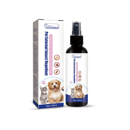 Premium Flea and Tick Spray for Dogs and Cats 8oz Treatment