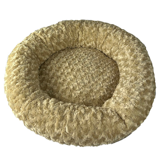 Dog Bed Round Bolster Furvana Soft 13 Lbs 🛏️