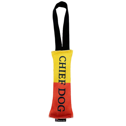 Fire Hose Chief Dog Tug Ballistic Squeaks Floats 🐕