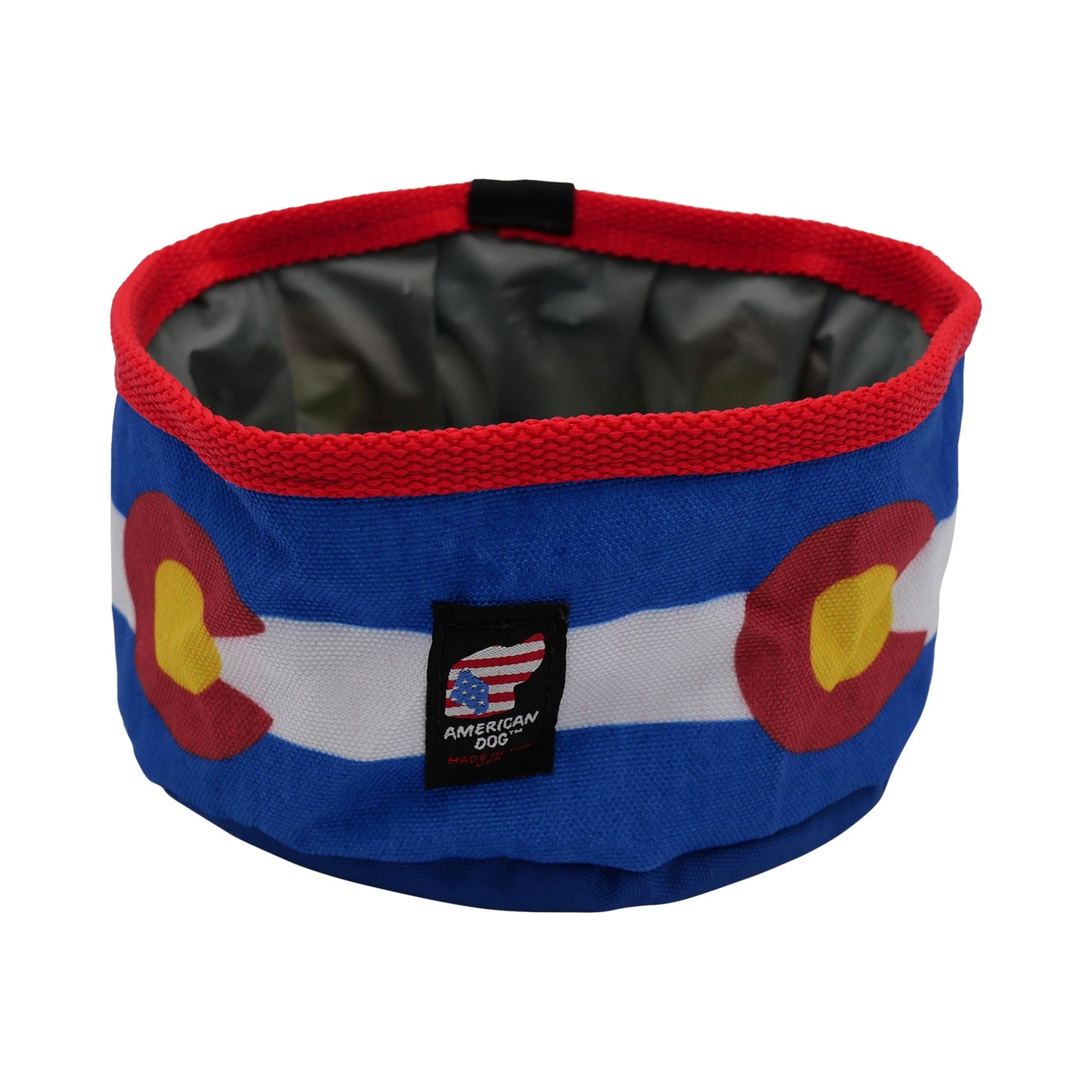 Stowable H2O - Water Bowl - American Dog