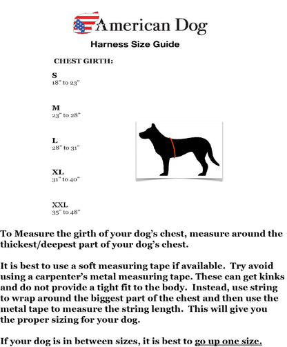 Harness.  Easy Slip On. No Pull - Harness - American Dog