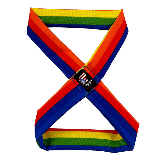 Rainbow Infinity Tug - Dog Toys - American Dog - Large - sku - 45848270078211