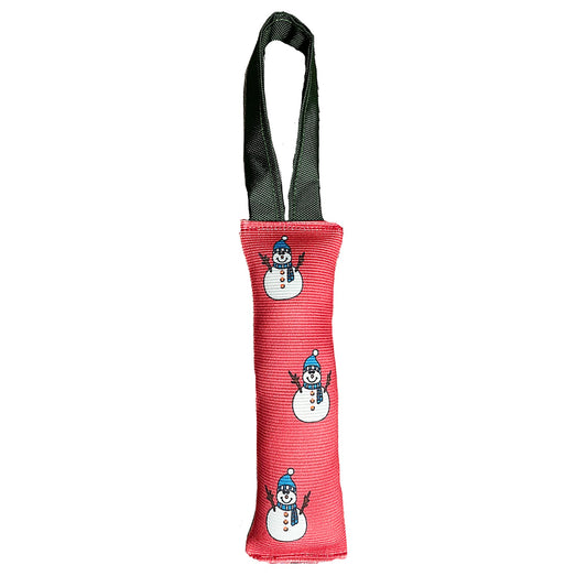 Fire Hose Snowman Tug Winter Ballistic Squeaks Floats 🐕