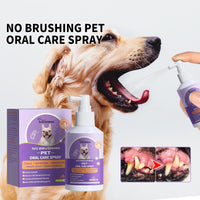 Dog And Cat Tooth Cleaning Spray, Pet Mouth Cleaning Breath