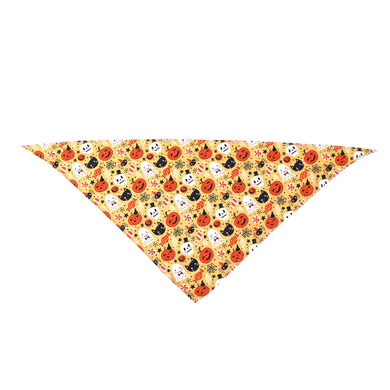 Pet Bandana for Dogs and Cats - Thanksgiving, Christmas, Halloween Pet Triangle Scarf Bib