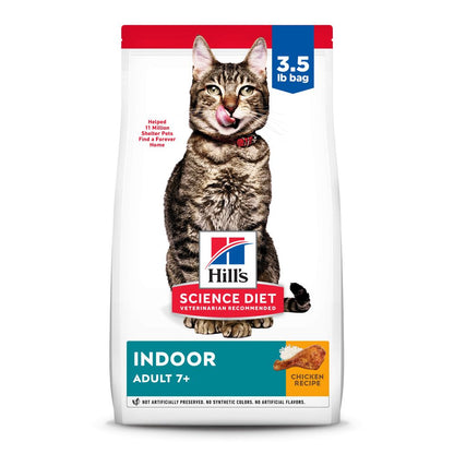 Senior Cat Food Chicken Recipe 7+ Years 3.5 Lb 🐱