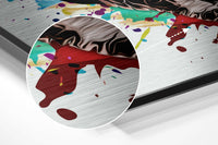 Dog Brushed Aluminium Dibond Wall Art