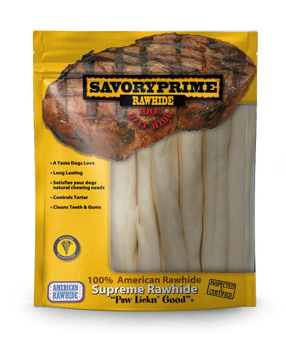 Dog Treats Rawhide - Savory Prime Mini Retriever Rolls 7pk 🦴