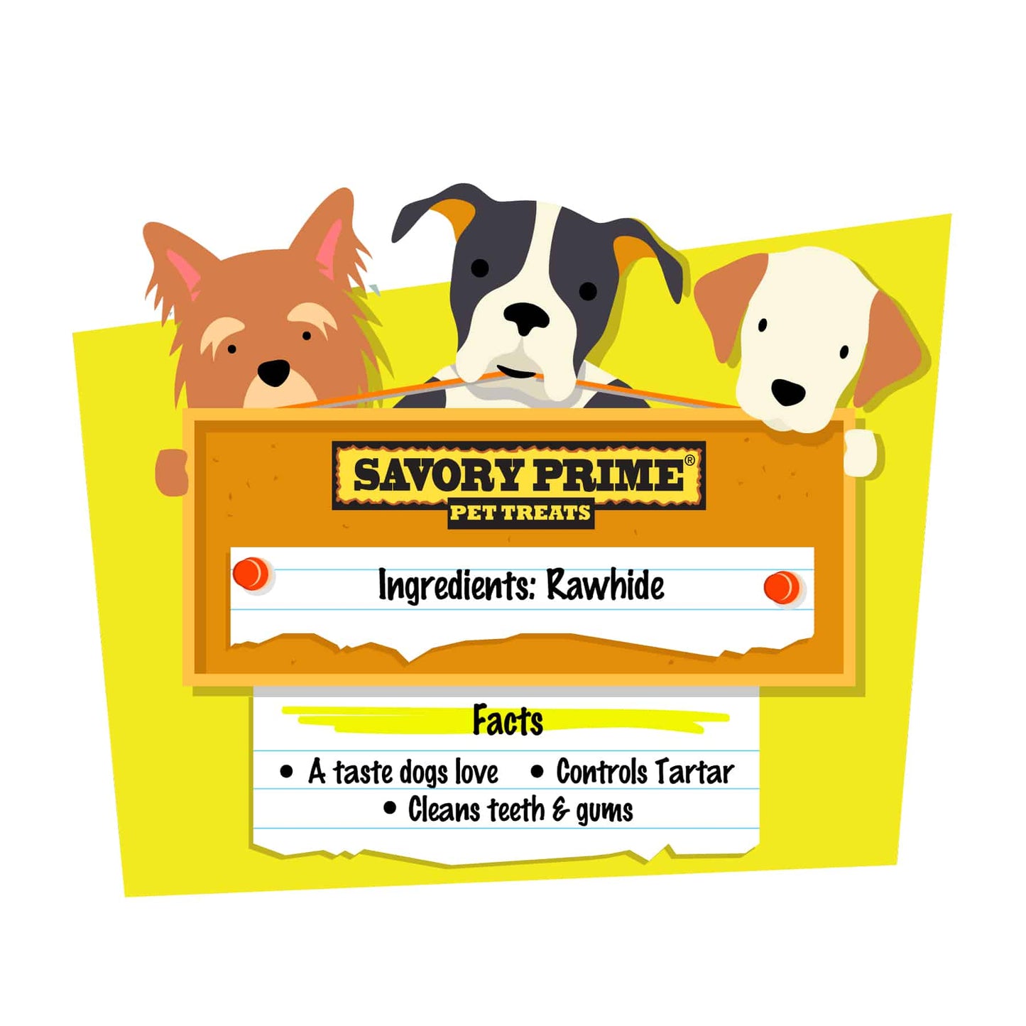 Dog Treats Rawhide - Savory Prime Mini Retriever Rolls 7pk 🦴