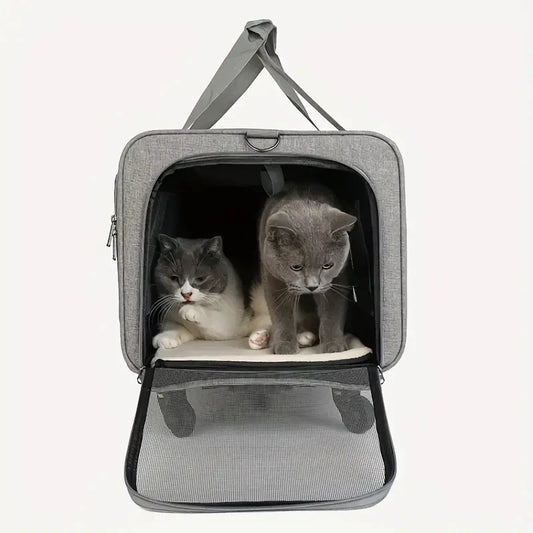 Rolling Pet Carrier - Travel Stress-Free with Your Large Pet