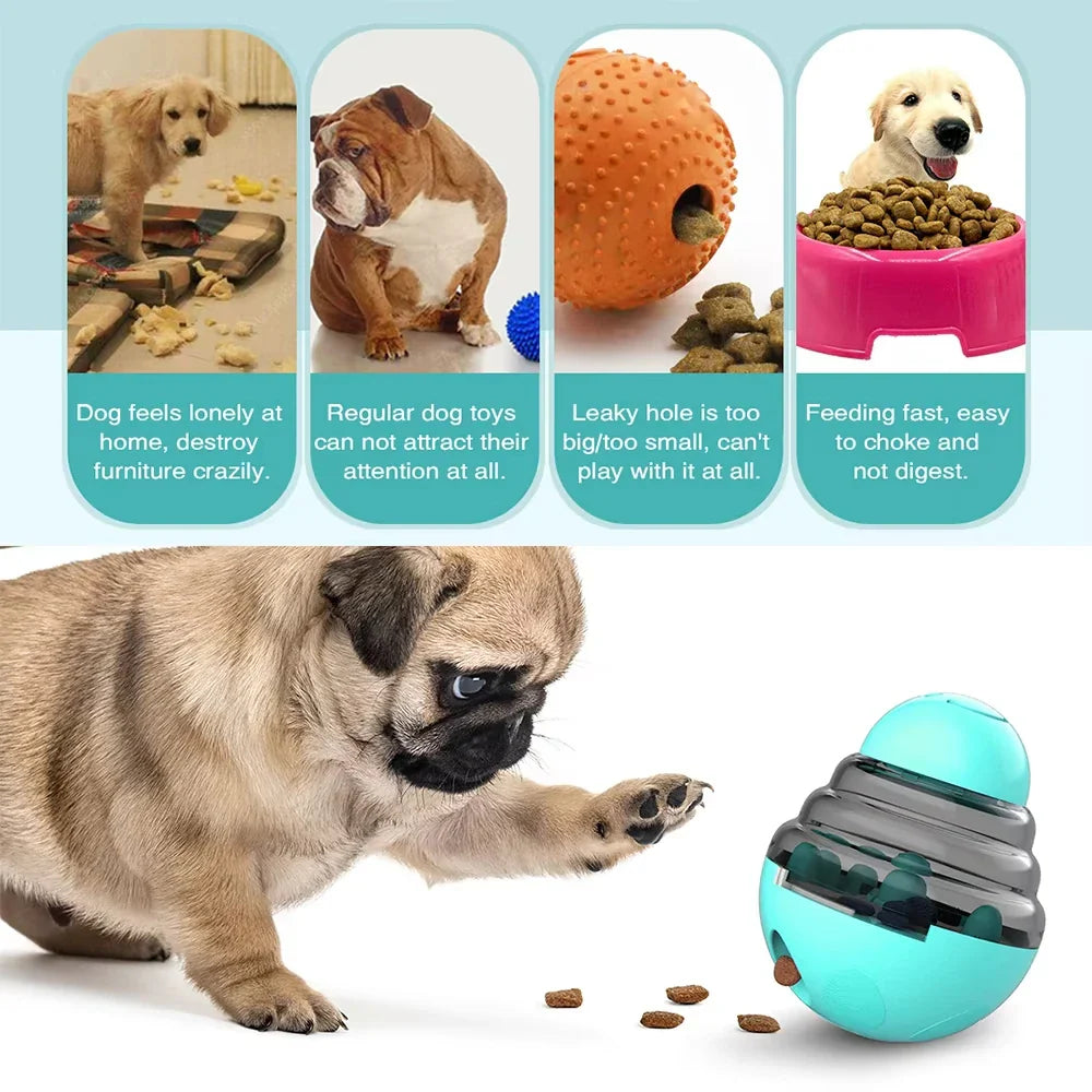 Interactive Dog Toy Slow Feeder – IQ Boosting Puzzle for Dogs &