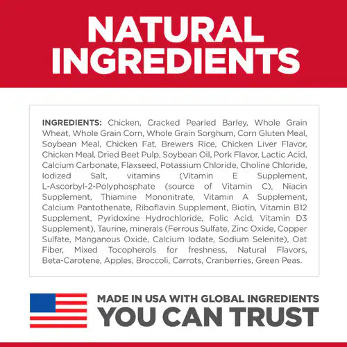 Hill's Science Diet Adult Chicken & Barley Recipe Dry Dog Food Bag - Dry Dog Food - The Family Pet