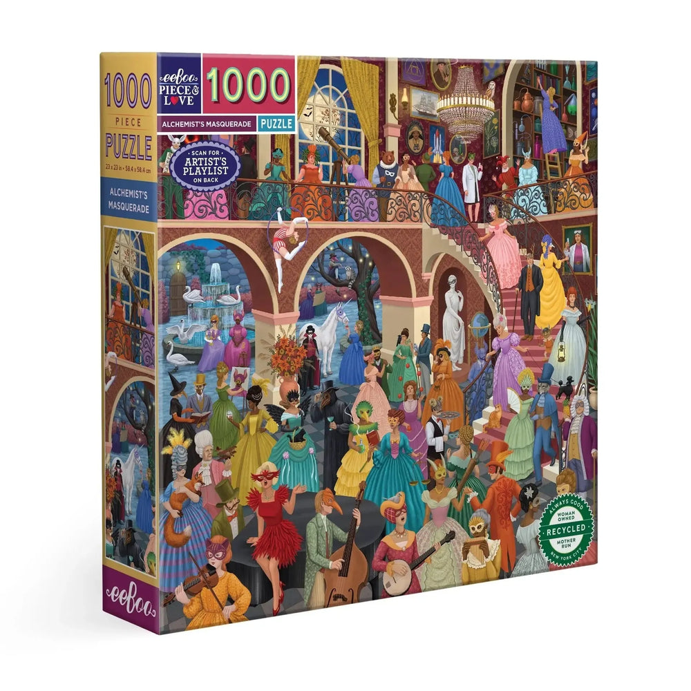Alchemist's Masquerade 1000 Piece Jigsaw Puzzle eeBoo