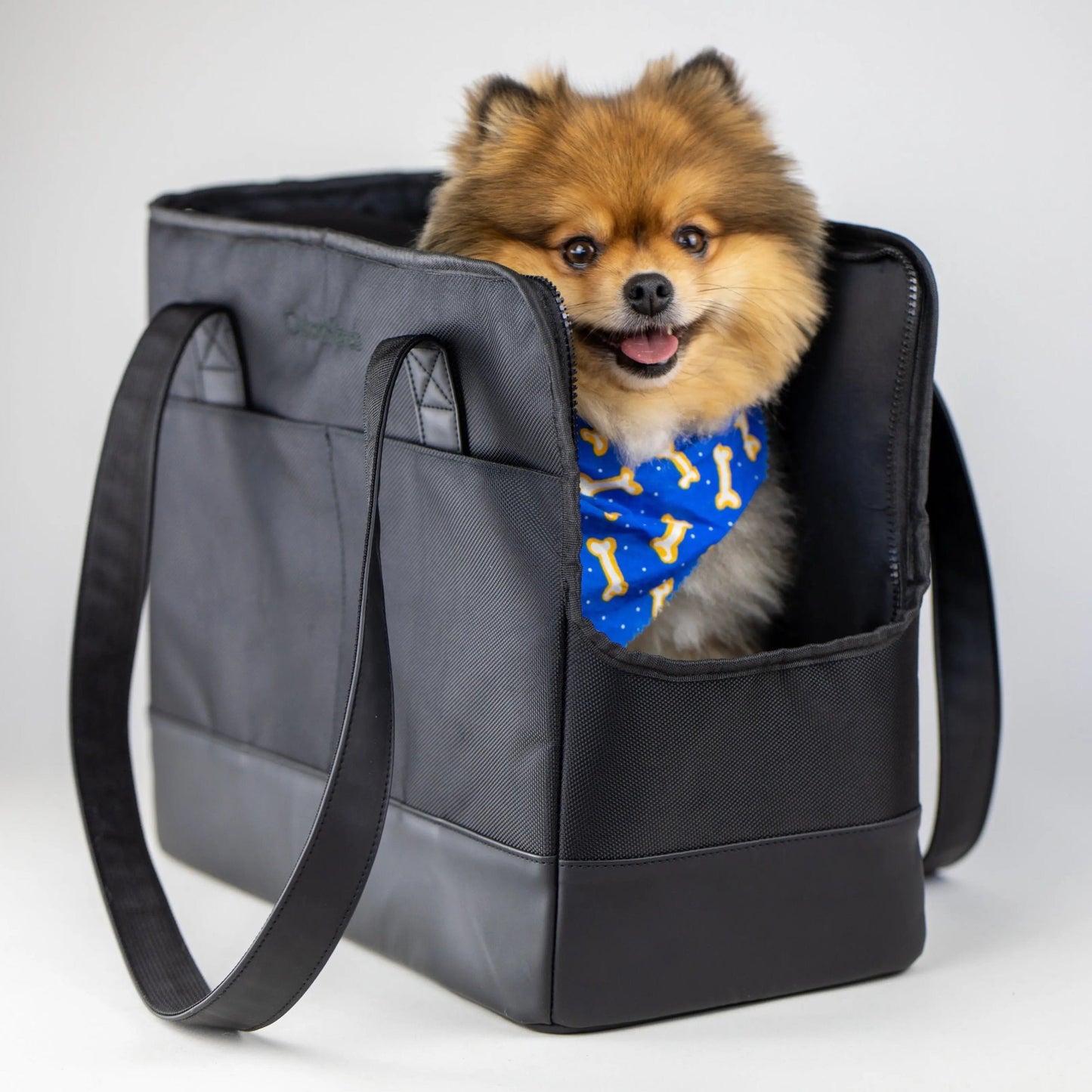 Pet Tote Bag All-Black Travel Carrier