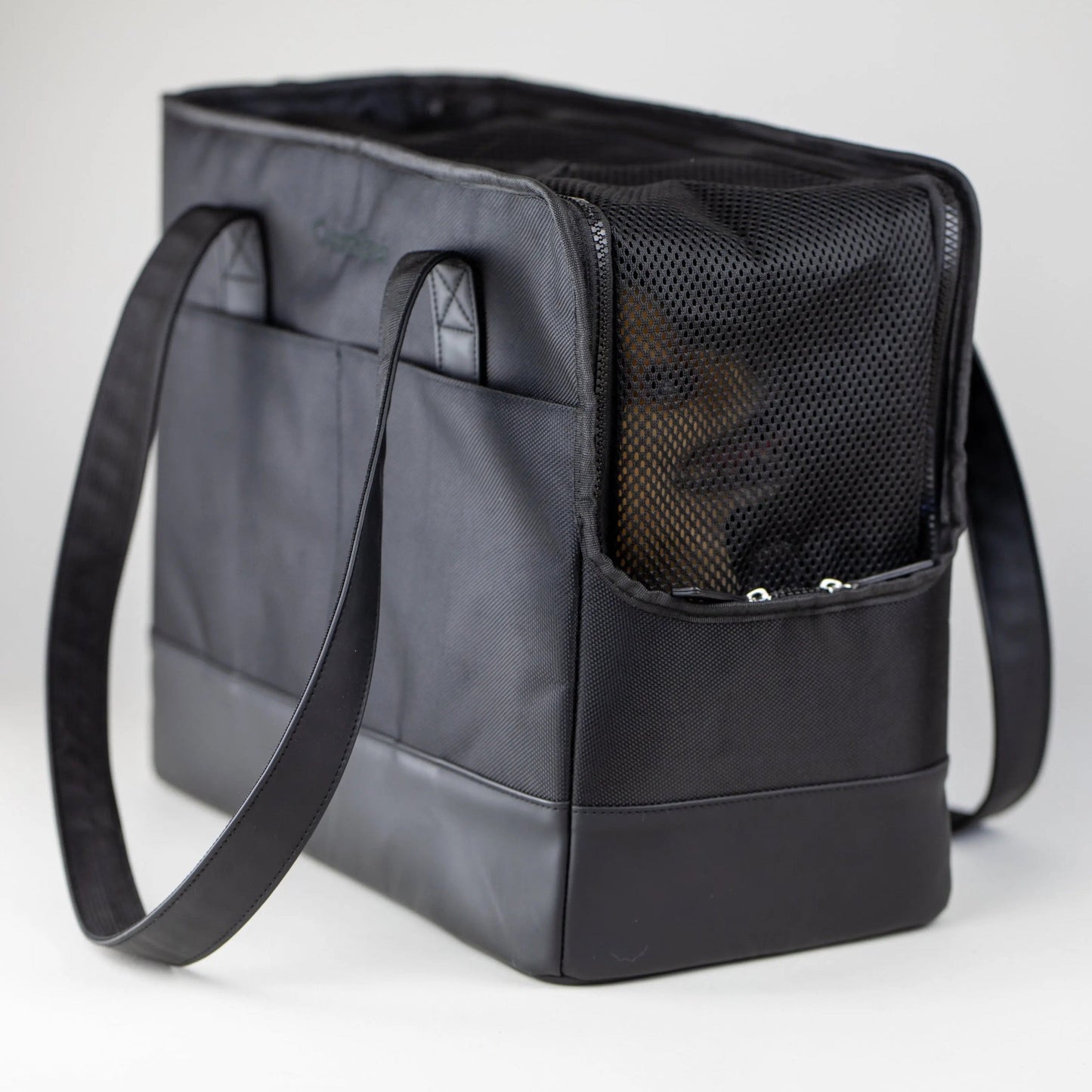 Pet Tote Bag All-Black Travel Carrier