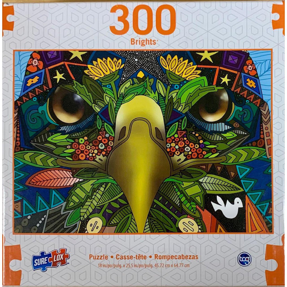 American Eagle Brights 300 Piece Jigsaw Puzzle Sure Lox