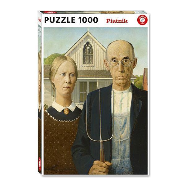 American Gothic 1000 Piece Jigsaw Puzzle Piatnik