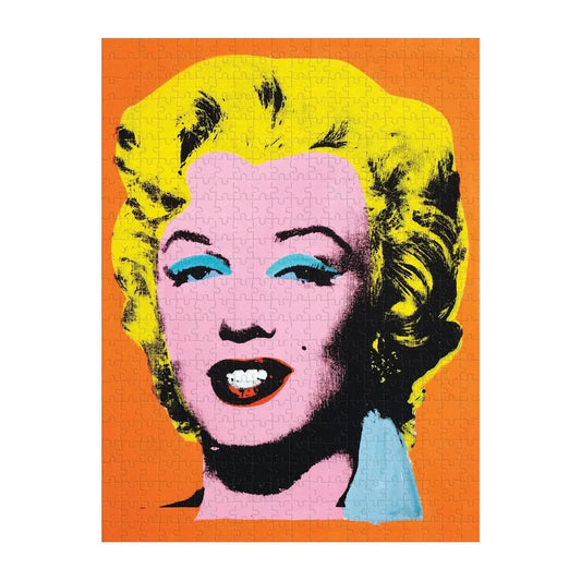 Andy Warhol Marilyn Double-Sided 500 Piece Jigsaw Puzzle Galison