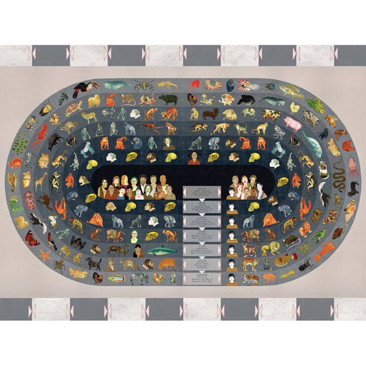 Animal Kingdom 1000 Piece Jigsaw Puzzle NYPC