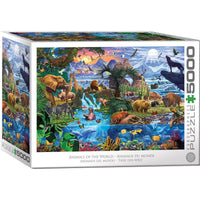 Animals of the World 5000 Piece Jigsaw Puzzle Eurographics