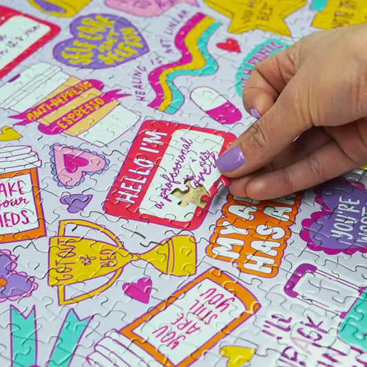 Anti-Anxiety 1000 Piece Jigsaw Puzzle Bubblegum Stuff