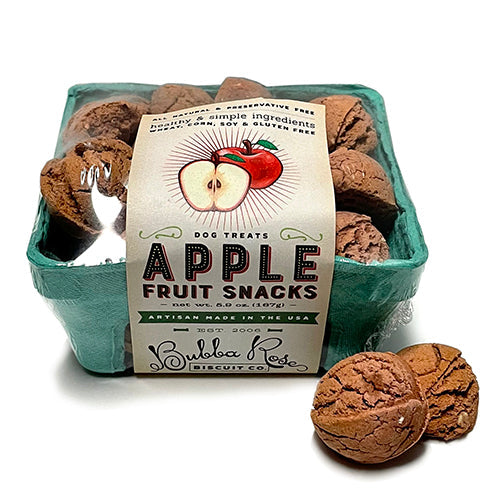 Dog Treat Gift Box: Apple Fruit Dog Treat Crate for Dogs - premium dog treat from Purrfect Pet Kingdom