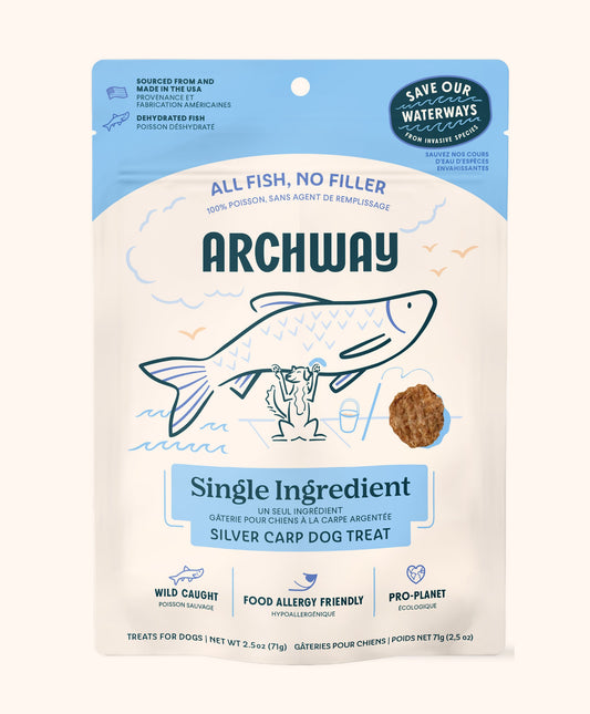 Silver Carp For Dogs - Dog Treats - Arch Pet Food