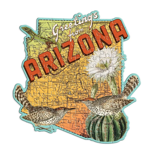 Arizona 100 Piece Mini Shaped Jigsaw Puzzle Galison