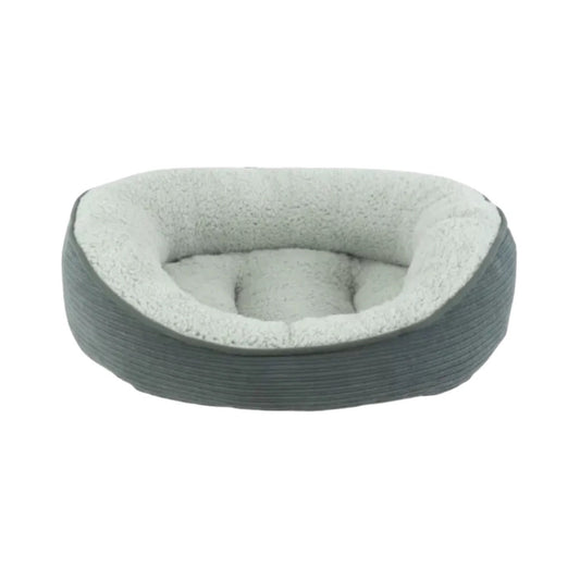 Cuddler Dog Bed Medium Gray Bolster Comfort 🛏️