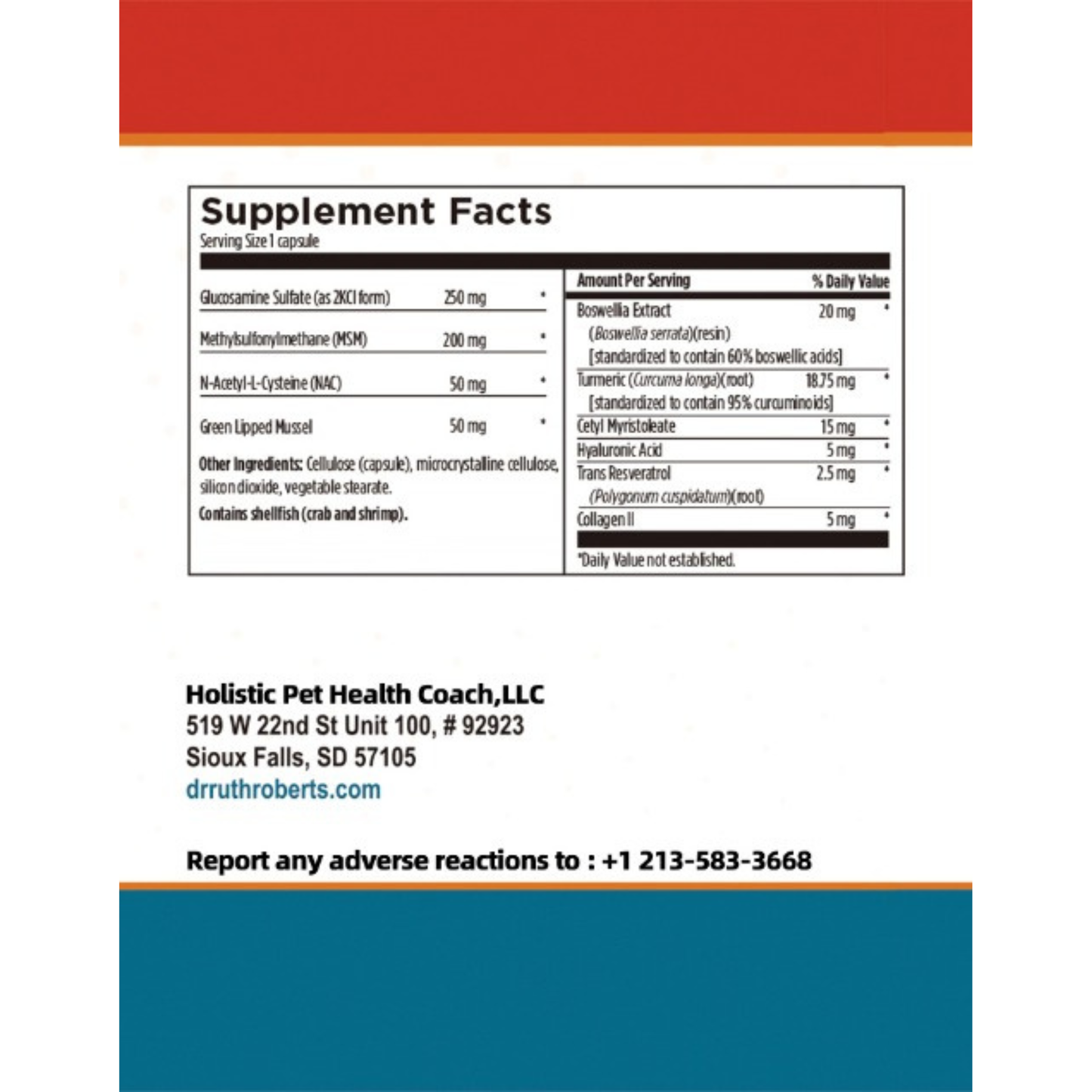 Arthri-Pawz Glucosamine Supplement
