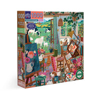 Artist's Cottage 1000 Piece Jigsaw Puzzle eeBoo