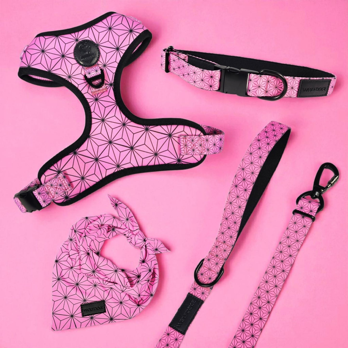 Asanoha Cooling Bandana - Purrfect Pet Kingdom