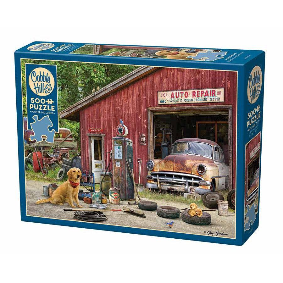 Auto Repair 500 Piece Jigsaw Puzzle Cobble Hill
