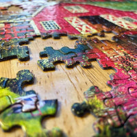 Autumn Barn 1000 Piece Jigsaw Puzzle Springbok