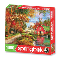 Autumn Barn 1000 Piece Jigsaw Puzzle Springbok
