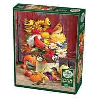 Autumn Bouquet 1000 Piece Jigsaw Puzzle Cobble Hill