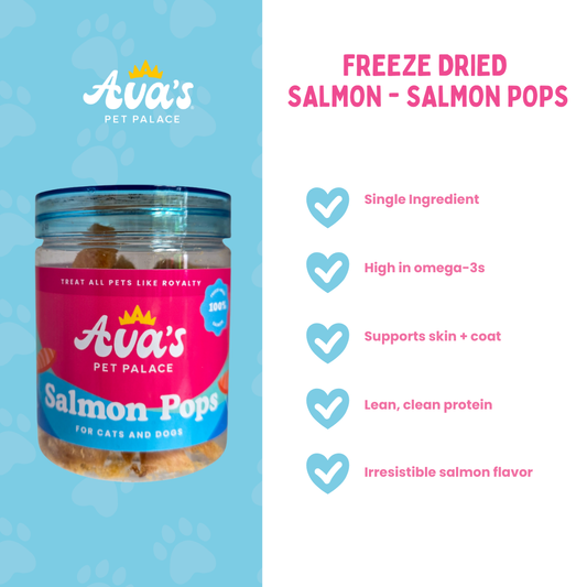 Freeze Dried Salmon - Salmon Pops