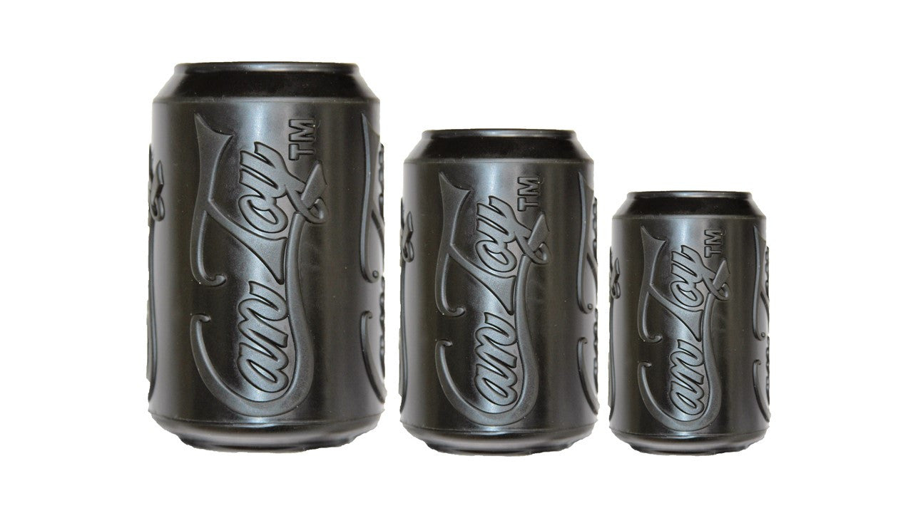 Dog Toy Soda Can Durable Rubber Chew & Treat Dispenser