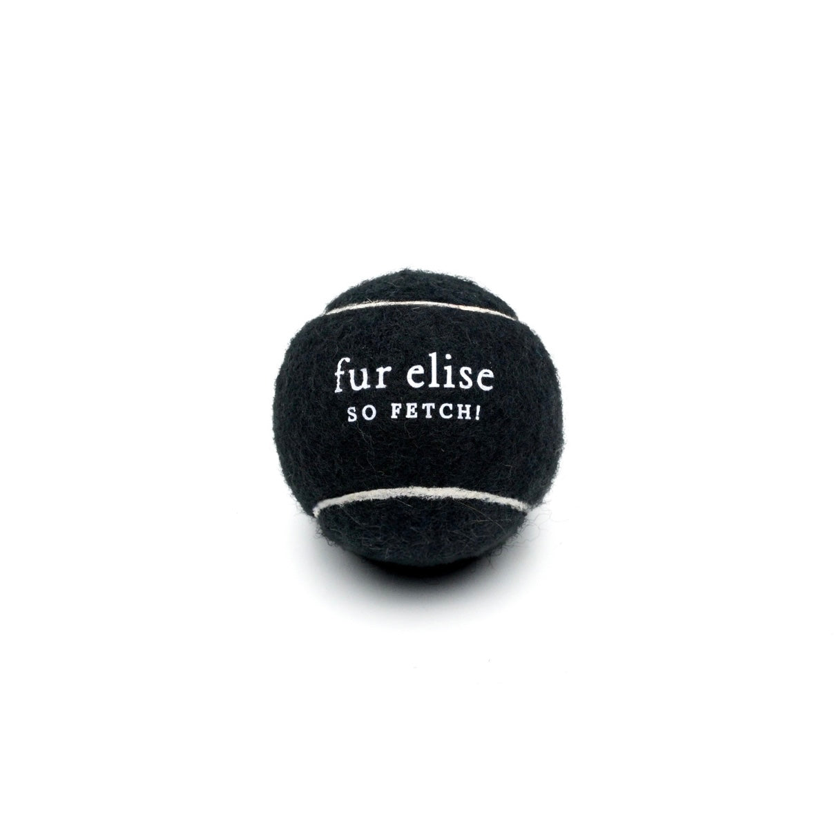 So Fetch Tennis Ball Noire Premium Single Ball 🎾 - Tennis Ball - Elise Galleria
