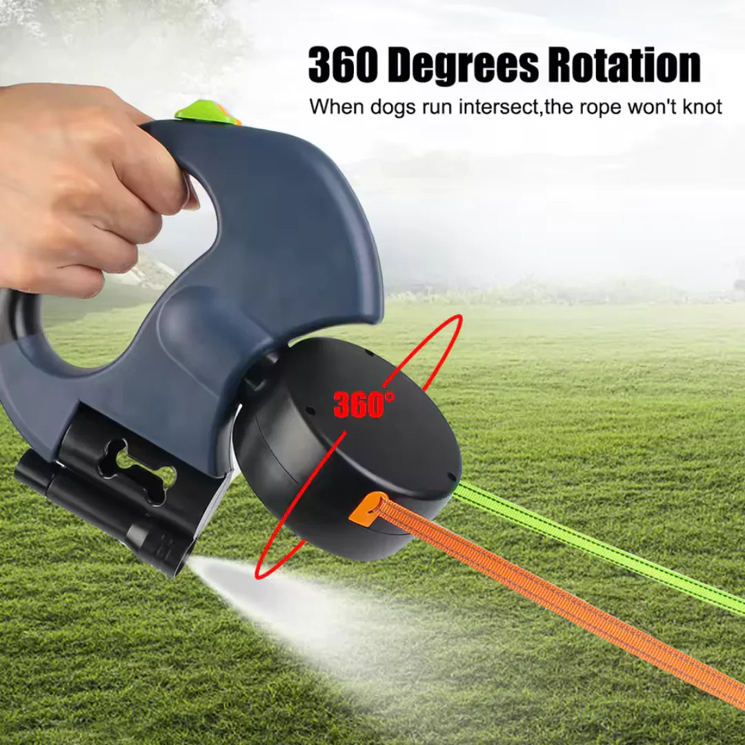 Extendable Dual Leash