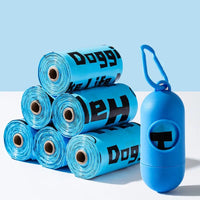 Biodegradable Pet Dog Poop Bags with Printing Outdoor