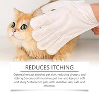 Pet Disposable Cleaning Gloves Dog Cat Hair And Skin Gentle