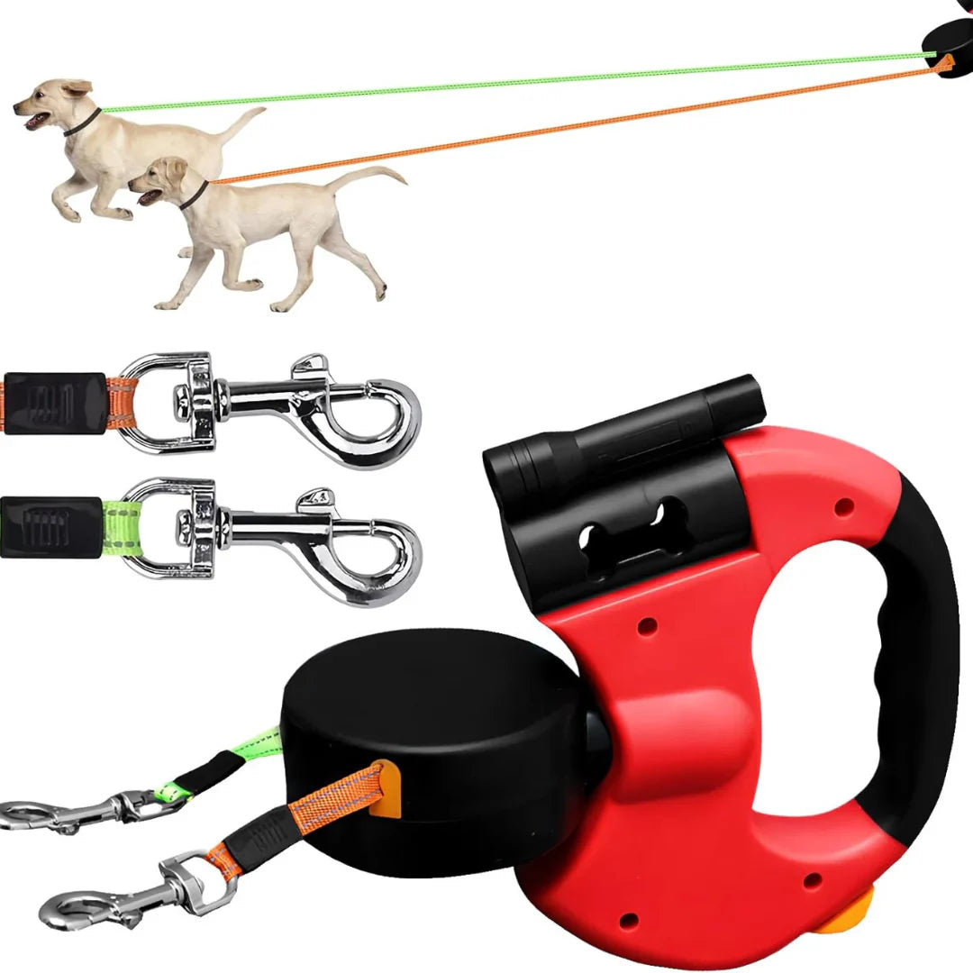 Extendable Dual Leash