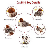 Cat Toys Dazzling Law Prey Series Sound Toys Touching