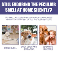 Pet Deodorant Spray for Cats and Dogs - Eliminates Odors,