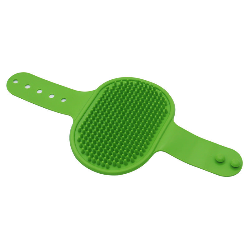 Premium Soft Silicone Pet Bath Brush for Gentle Grooming Joy