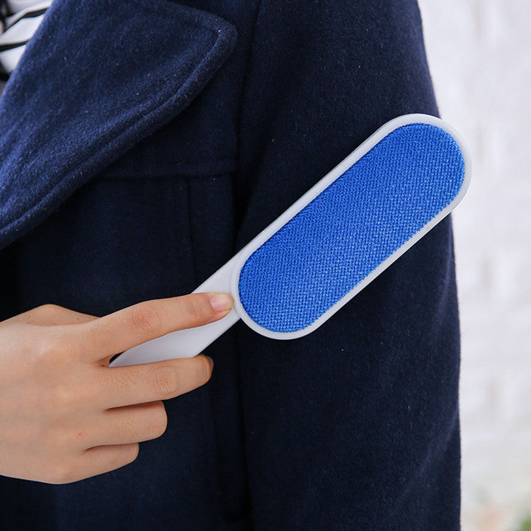 Double Sided Electrostatic Brush With Handle Electrostatic Dusting Brush Clothes Pet Hair Brush Bed Brush Dry Cleaning Brush